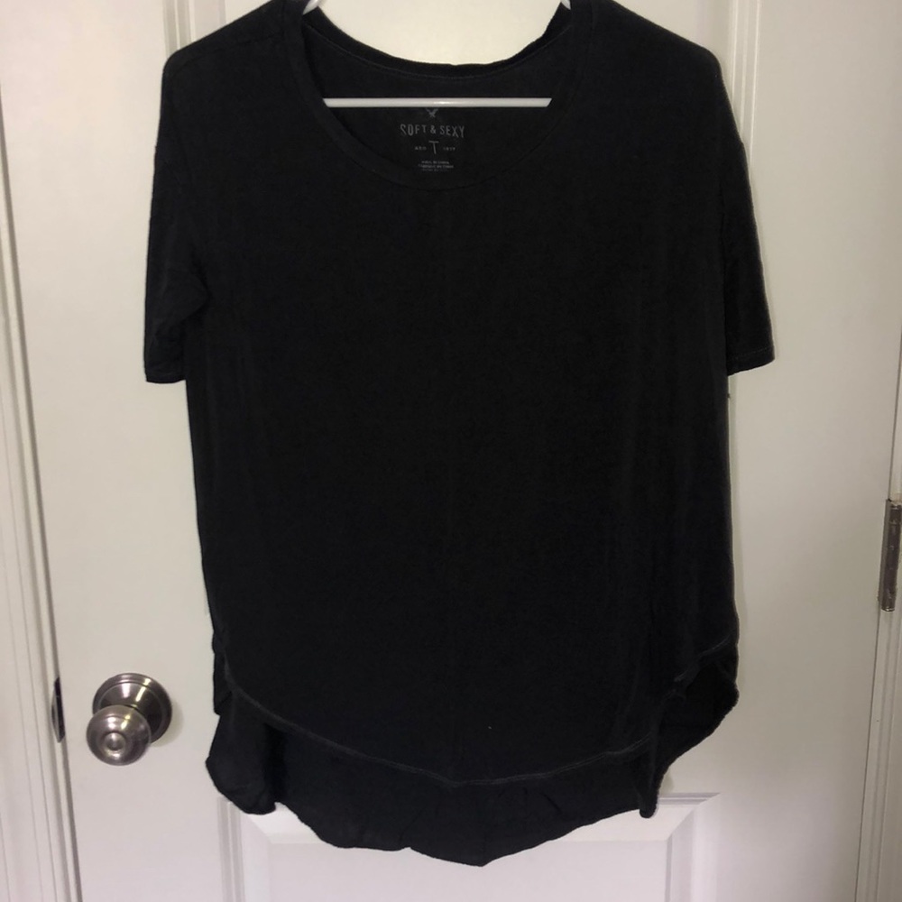 American Eagle Black T-Shirt